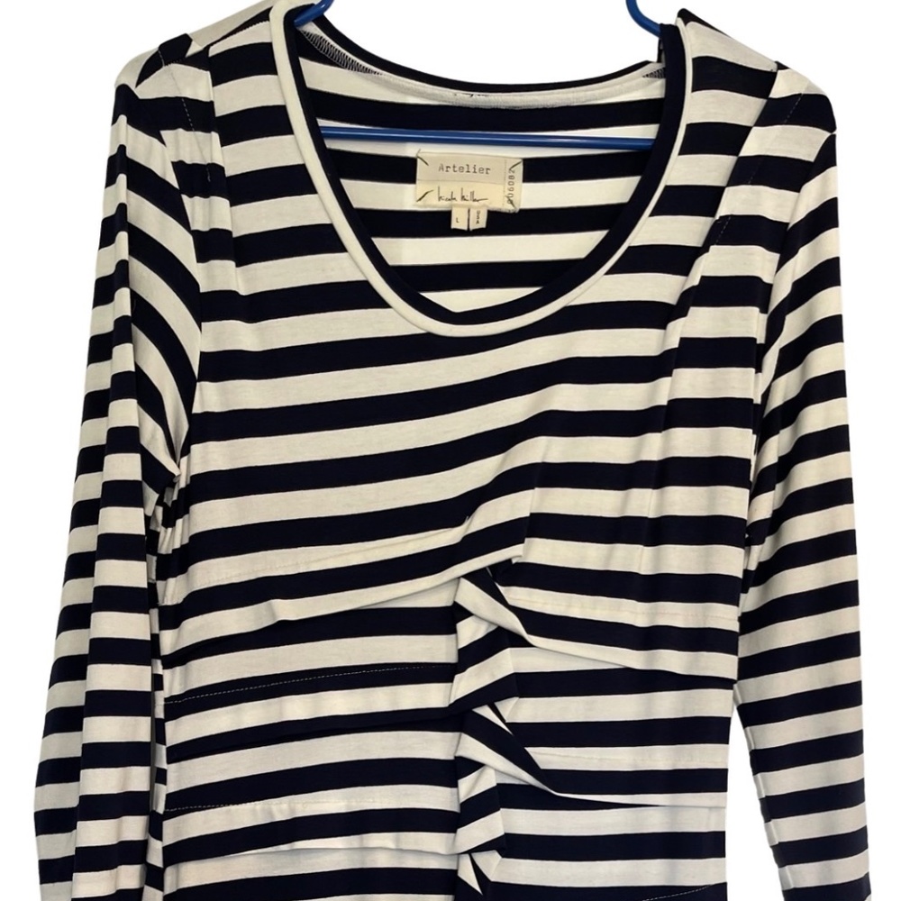 DVF stripe body on dress